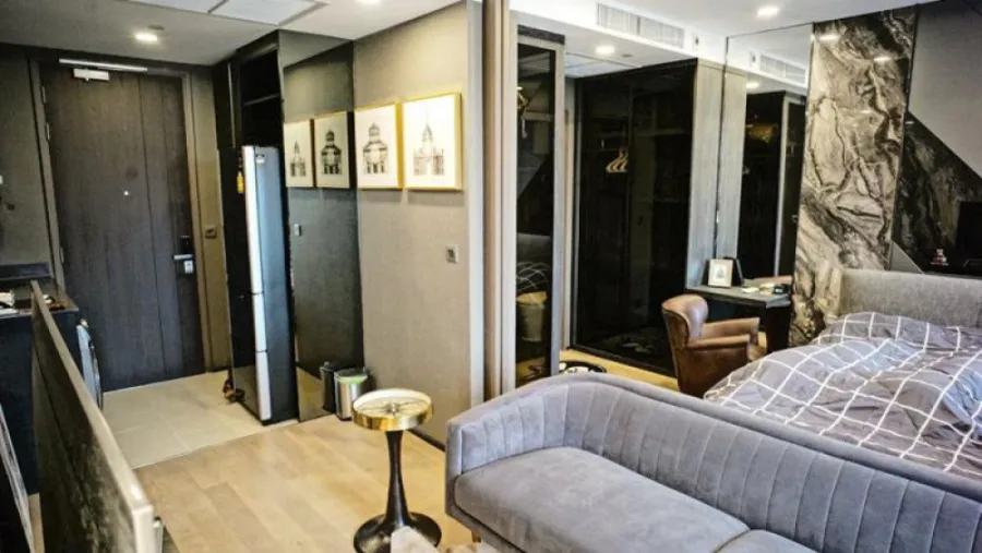 Wow, Condo for rent Ashton Chula-Silom, beautiful room, fully furnished, ready to move in. Hurry up, hurry up