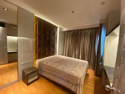 For rent, The President Sathorn-Ratchapruek, 3 rooms, elegantly decorated, north, the best room corner, beautiful view, fully furnished.