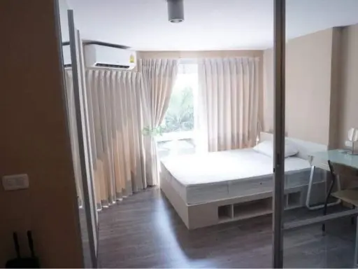 For sale: Swift Condo ABAC Bangna. The room is well proportioned. Full facilities. Buy now.