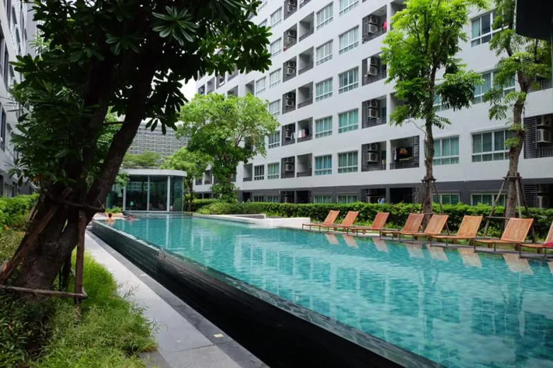 Urgent for rent !! Elio Sukhumvit 64 Condo, furniture, good location, convenient to travel by BTS Punnawithi, do not delay, book now !!