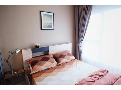 Condo for rent, ready to move in, Aspire Rattanathibet 2, 24th floor, city view + pool view. Well, this must be reserved.