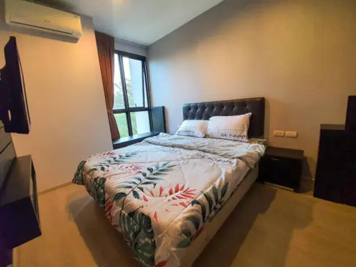 Condo for rent, Rhythm Sukhumvit 44/1, 1 bedroom, 1 bath, beautiful room, garden view, fully furnished. images