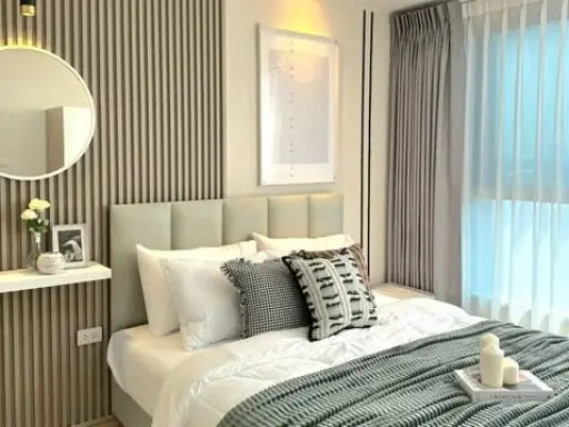 Selling U Delight 2 Bangsue Station, 11th floor unit. Beautifully decorated with a coordinated color scheme. Fully furnished with complete amenities.