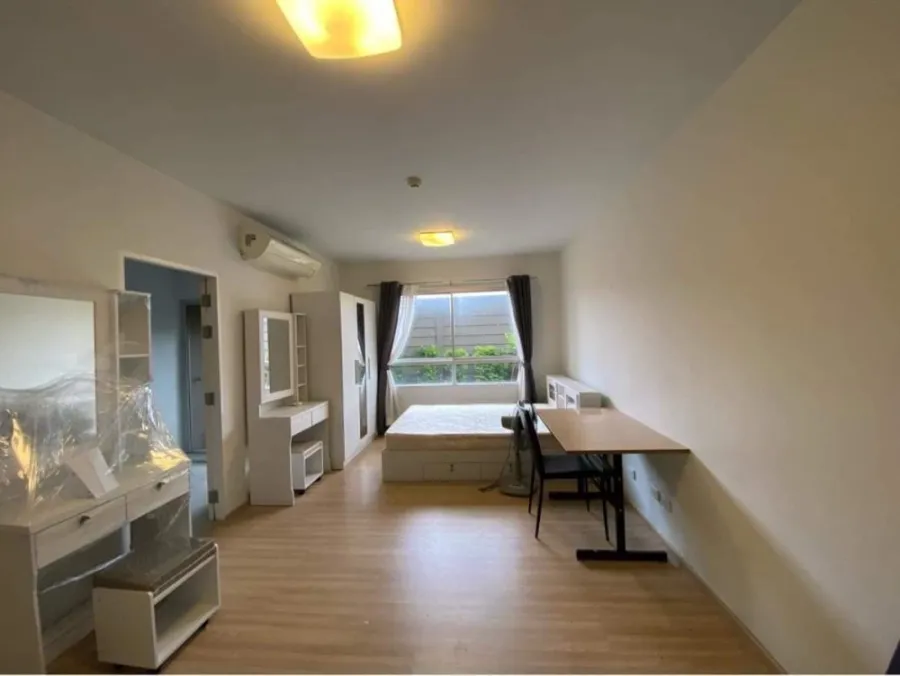 For sale or rent, Plum Samakkhi Condo, complete amenities, ready to move in. Book now, you'll regret it if you miss it.