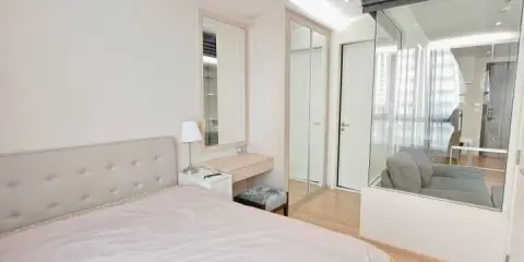 ให้เช่า H condo Sukhumvit 43 ห้องสว่างสบายตา พื้นที่กว้างขวาง เฟอร์นิเจอร์ครบ พร้อมเข้าอยู่ทันที