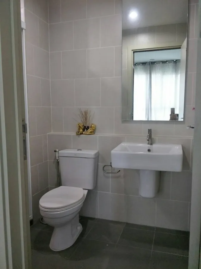 Condo for rent, The Base Rama 9-Ramkhamhaeng. room ready economical price Convenient, complete in one place, don't miss it.
