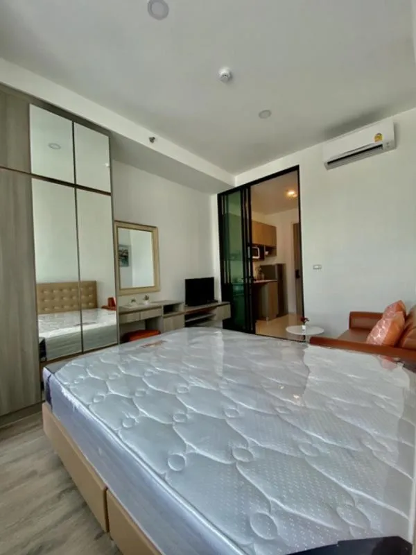 *Rent* Condo Knightsbridge Collage Ramkhamhaeng, beautiful room, beautiful decoration, fully furnished and most importantly, new, very clean, get it.