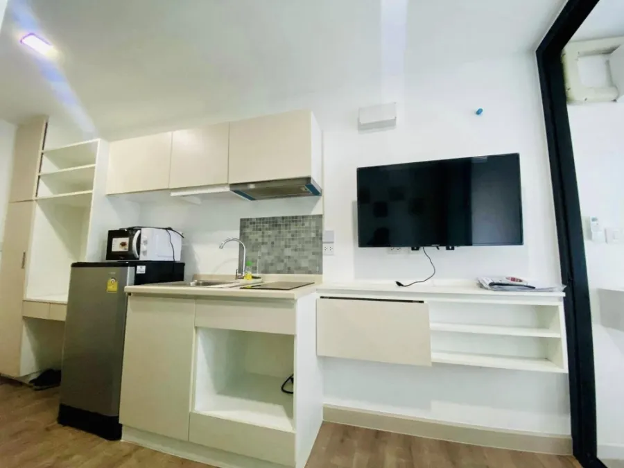 Condo for sale, rent, Pause Sukhumvit 115, partitioned room, good value price, complete in one place Don't miss it.