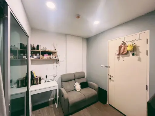 For sale: Happy Condo Don Mueang The Terminal, corner room, 6th floor, Building C, fully furnished. Can you not reserve it?