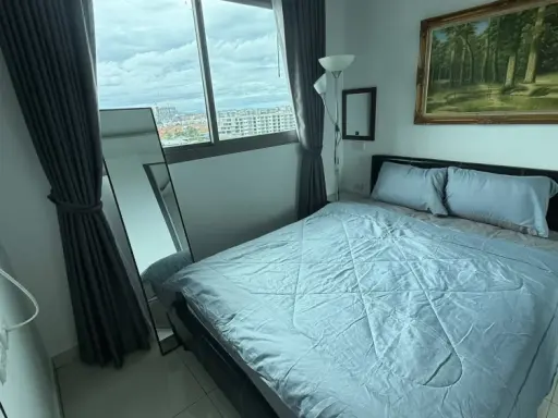 ให้เช่า Arcadia Beach Continental ห้องน่าอยู่ ชั้น 8 เฟอร์และเครื่องใช้ไฟฟ้าครบครัน จองเลยตอนนี้