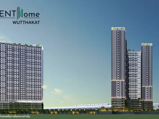 Down payment for sale, Regent Wutthakat, Building B, 20th floor, North side / open view, come and reserve ownership today.