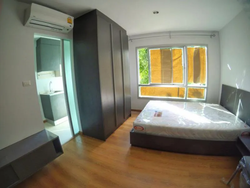 For rent!!️ Condo HALLMARK Chaengwattana, wide room, clear view, 2nd floor, fully furnished, ready to move in!!