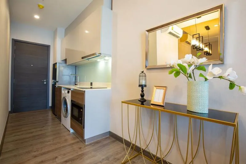 ห้องสวยให้เช่า***Urbano rajavithi 2 ห้องนอน ชั้น18 แต่งสวยมาก เฟอร์ครบ เรียบหรูน่าอยู่สุดๆไปเลย!!