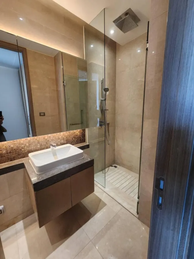 Condo for rent, Magnolias Ratchadamri Boulevard, high floor, beautiful view, nice decoration, very livable, just drag your bags.