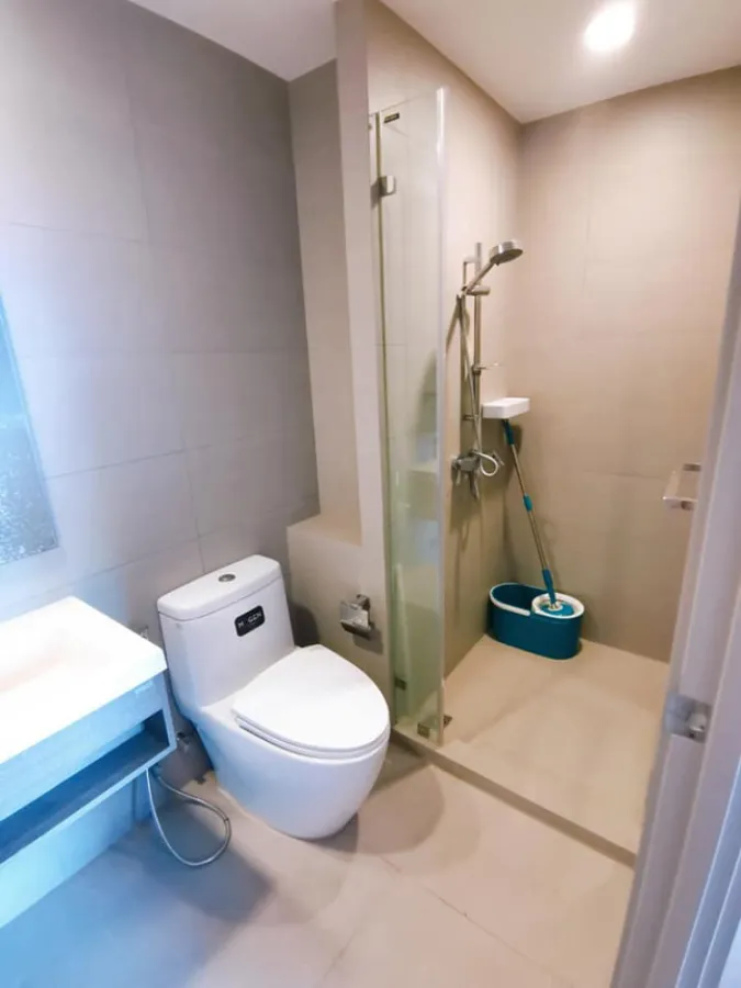 Condo for rent, Whizdom Connect Sukhumvit, 36th floor, beautiful view, near BTS, easy to travel, fully furnished, don't miss it!!