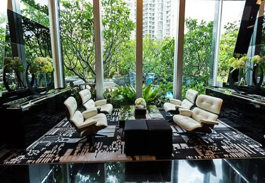 For rent!! Condo The Address Asoke, room number 1655/356, beautiful room, good view, great location, don't miss it!!