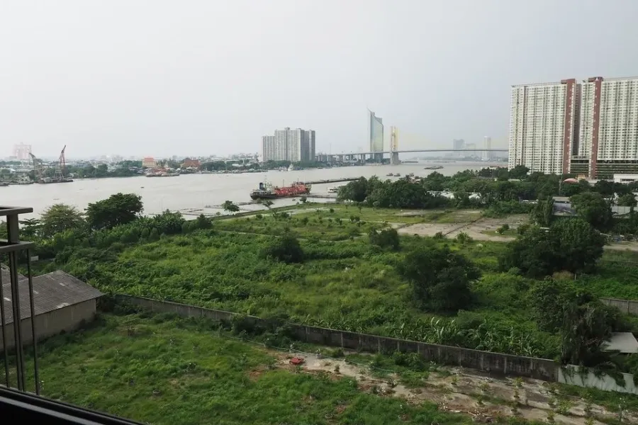 For sale U Delight Riverfront Rama 3, corner room with high privacy. With an awesome river view A place you can't miss.