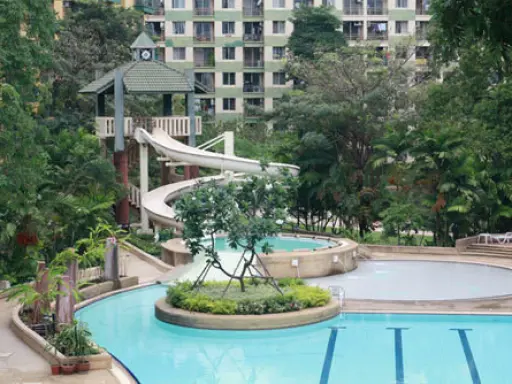 express!! For rent, The Parkland Bangba, 7th floor, corner room, pool view, fully furnished, ready to move in !!