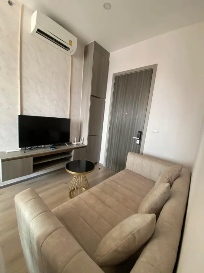 Urgent sale!! Condo Knightsbridge Prime On Nut, 33rd floor, Chao Phraya River view, fully furnished room, book now!!