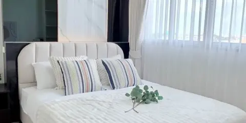 ขาย D condo รามอินทรา ห้องกว้างมาก ขนาด 60 ตรม. 2 ห้องนอน 2 ห้องน้ำ ตกแต่งสวยปัง พร้อมเข้าอยู่