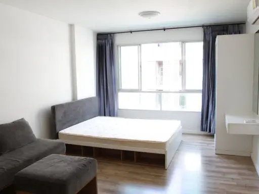 ให้เช่า Dcondo Campus Resort Rangsit 2 ชั้น 6 ได้วิวสระแจ่มๆ พร้อมเครื่องใช้ไฟฟ้าครบเซ็ต รีบจองด่วน