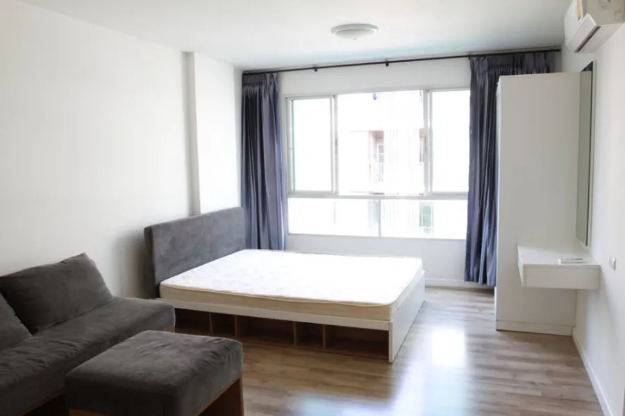 ให้เช่า Dcondo Campus Resort Rangsit 2 ชั้น 6 ได้วิวสระแจ่มๆ พร้อมเครื่องใช้ไฟฟ้าครบเซ็ต รีบจองด่วน