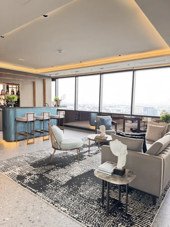 For rent: Quintara MHy'Den Pho Nimit, high floor unit, fully furnished, very livable. Book now!