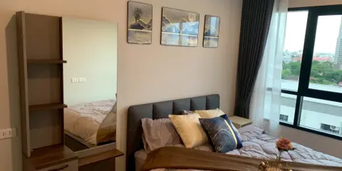 ให้เช่า ไอดีโอ รามคำแหง - ลำสาลี สเตชั่น แบบ 1 Bed plus ตกแต่งครบครัน น่าอยู่สุดๆ จองเลยอย่ารอช้า