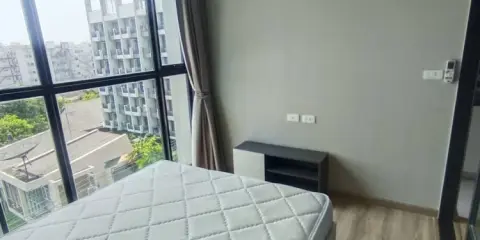 ให้เช่า The Cube Loft Ladprao 107 ห้องพร้อมอยู่ เฟอร์พร้อม ราคาสบายกระเป๋า จองเลย