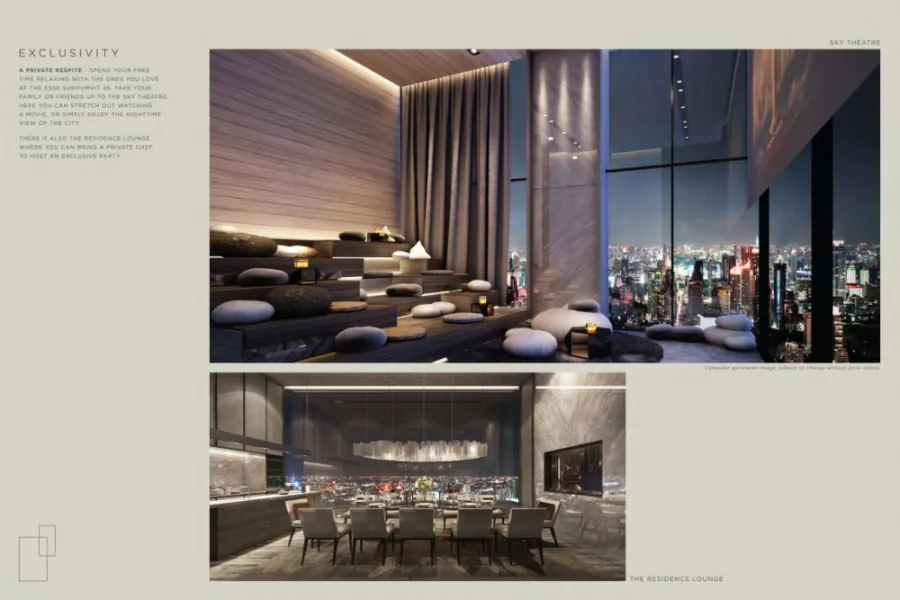 Quick sale!! Condo The Esse Sukhumvit 36, new room, 1st hand, golden location, near BTS, same price as the project, don't miss it!!