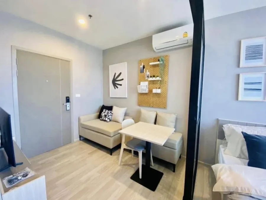 ให้เช่า คอนโด IDEO MOBI Sukhumvit Eastpoint ชั้น 28 วิวเมือง เฟอร์ครบ แต่งพร้อมอยู่ จองเลย