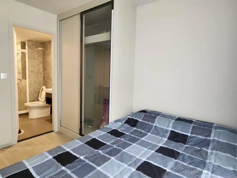 For sale or rent Atmoz Oasis Onnut ห้องกั้นแยกเป็นสัดส่วน ชั้น 2 ได้วิวสวน มาจับจองได้แล้ววันนี้