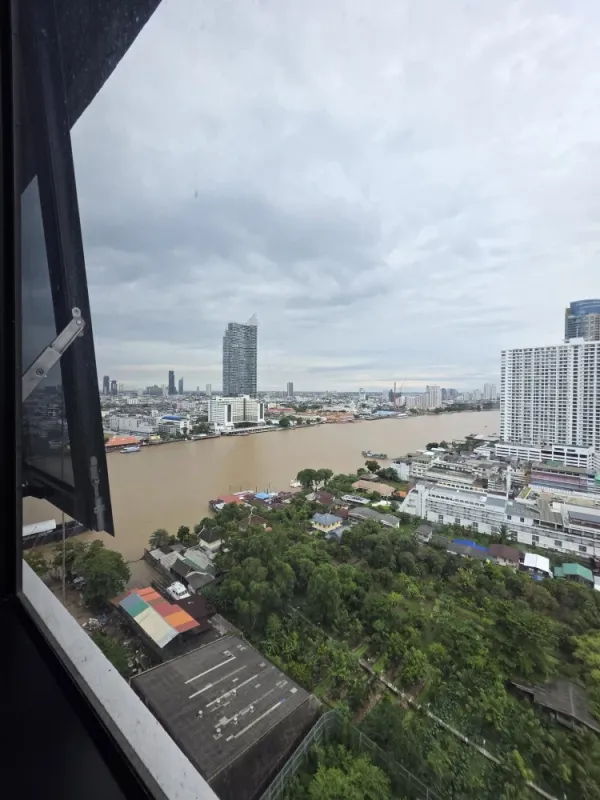 ขาย ให้เช่า!! คอนโด แชปเตอร์ เจริญนคร-ริเวอร์ไซด์ ชั้น 19 ห้องสวย เฟอร์นิเจอร์ครบ หิ้วกระเป๋าพร้อมเข้าอยู่ได้เลย ห้ามพลาด!!