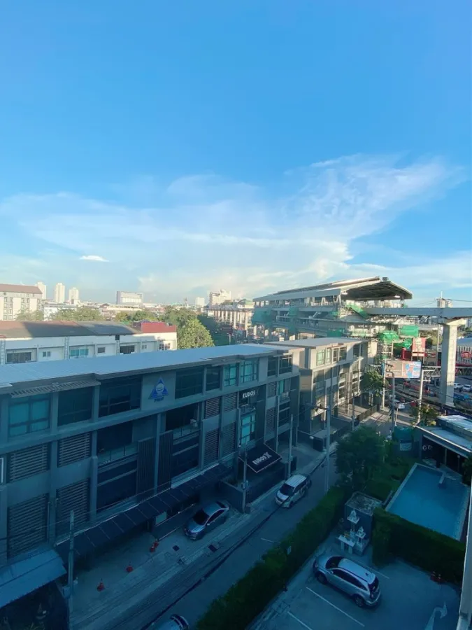 Condo for rent, BTS view, sofa bed, very comfortable to sleep in. Don't miss it.