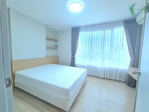 ให้เช่า Rill Condo Rangsit 1 ห้องนอน 1 ห้องน้ำ เฟอร์และสิ่งอำนวยความสะดวกครบครัน วิวสระว่ายน้ำ จองเลย