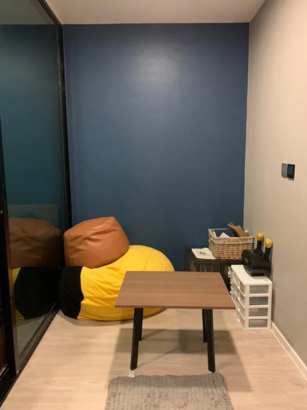 For rent condo แอทโมซ ลาดพร้าว 71 ตกแต่งพร้อมเข้าอยู่ ชั้นบนสุด บรรยากาศเริ่ด ราคาไม่แรง จองด่วนน
