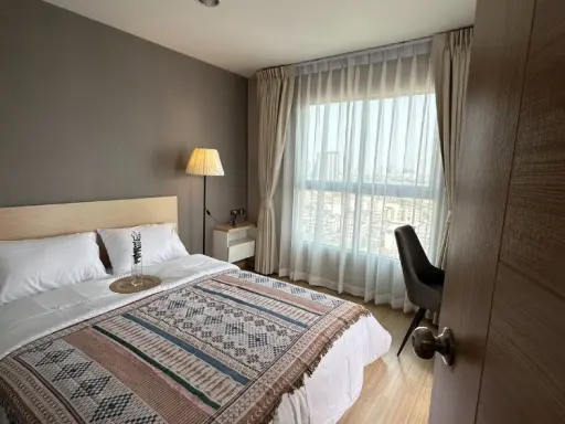 For sale, Rich Park @ Bangson, 21st floor, corner room, fully furnished room, very nice, reserve the owner now.