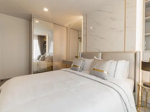 ตกแต่งสไตล์ modern luxury ที่สัมผัสความหรูหราระดับพรีเมี่ยมได้ในราคาหลักหมื่น Life Ladprao เช่าเลย!! images