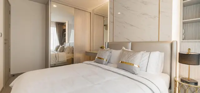ตกแต่งสไตล์ modern luxury ที่สัมผัสความหรูหราระดับพรีเมี่ยมได้ในราคาหลักหมื่น Life Ladprao เช่าเลย!! images