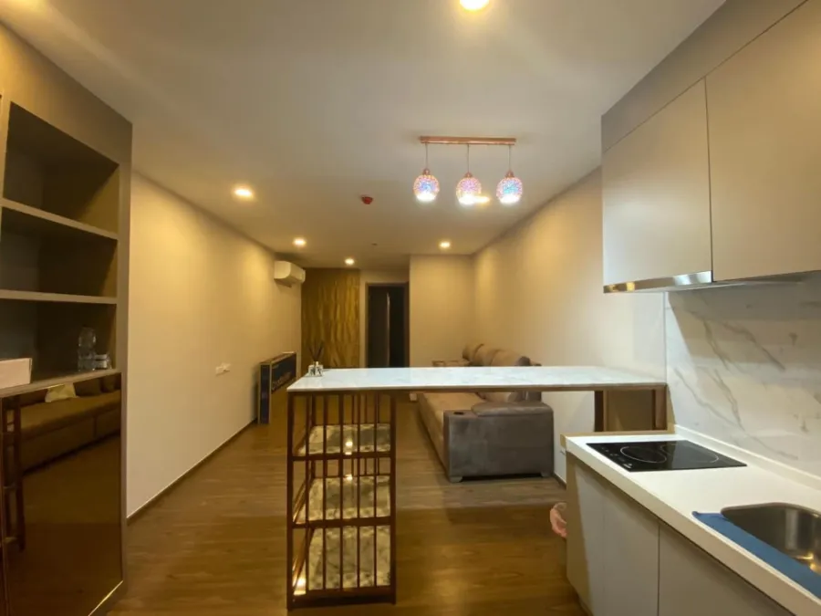 Sell/Rent Artisan Ratchada Condo, beautifully decorated room, 25th floor, beautiful view, good wind, no buildings blocking, hurry to book now