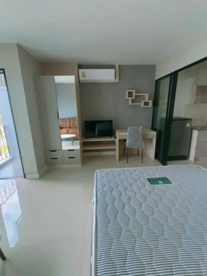For rent!! Condo Casa France at ABAC Bangna, complete facilities, do not miss it!!