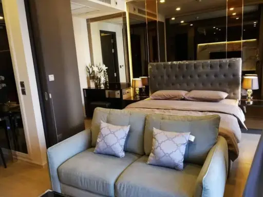 For rent: Ashton Asoke, 14th floor, ready to move in, fully furnished, excellent built-in, must reserve like this.