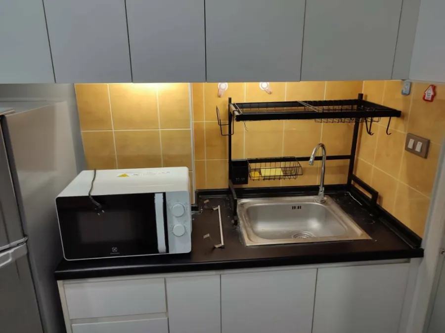For rent, Rich Park @ Bangson, very nice room, high floor, beautiful city view. Complete with electrical appliances. Book now.