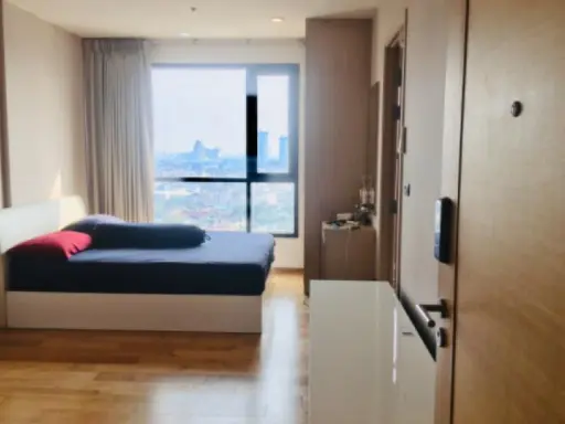 Condo for rent, Fuse Sathorn-Taksin, nice room, view of the Chao Phraya River, no block, clear and airy, don't miss it. images