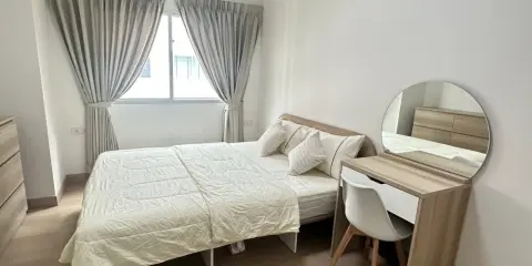 ให้เช่า My Condo สุขุมวิท 103 ห้องน่าอยู่ โทนขาว สบายตา ราคาสบายกระเป๋า มาจับมาจองได้แล้ว