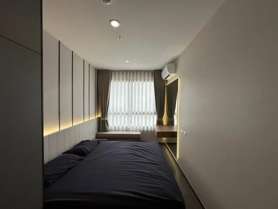 ให้เช่า Ideo Sukhumvit - Rama4 ห้องกว้างพื้นที่ใช้สอยเยอะ บิ้วอินหัวเตียงอย่างดี สิ่งอำนวยความสะดวกครบครัน ห้ามพลาด