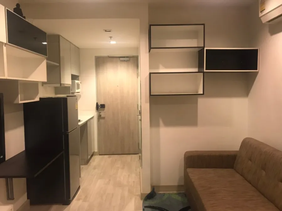 Condo for rent, Ideo Mobi Rama 9, fully furnished, ready to move in, good location, convenient transportation, don't wait!!