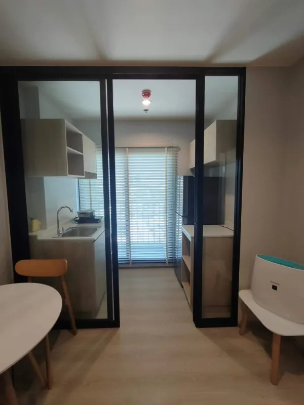 ให้เช่า นิว โนเบิล ศรีนครินทร์ - ลาซาล 1 Bedroom วิวทิศเหนือ เฟอร์ เครื่องใช้ไฟฟ้าครบ รีบย้ายมาจอง