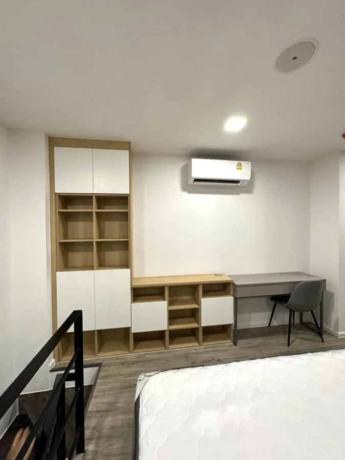 For rent, Kaef Salaya, Duplex room, spacious, beautiful built-in, with a large TV for movie lovers. Don't miss out, book now.