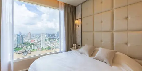 ขาย แม่น้ำ เรสซิเดนท์ วิวแม่น้ำ ชั้นสูง style modern​ luxury บิวท์อินหินอ่อนทั้งห้อง สนใจจองเลยจ้า